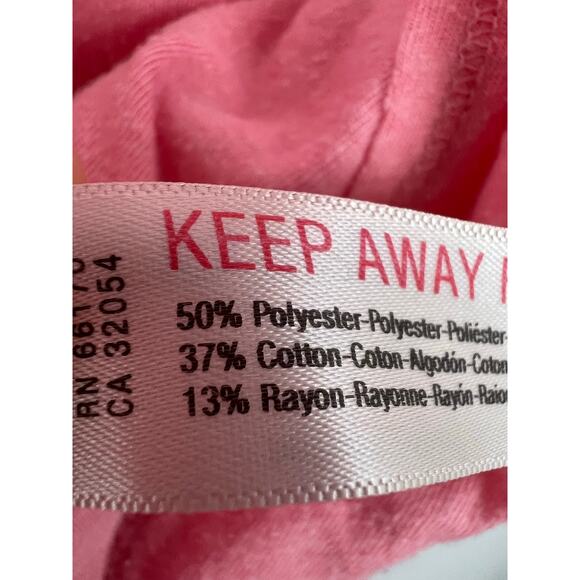 Free People City Vibes Oversized Tee in Pink XS - Picture 6 of 6